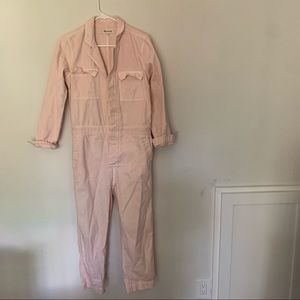 Madewell Pink Coveralls